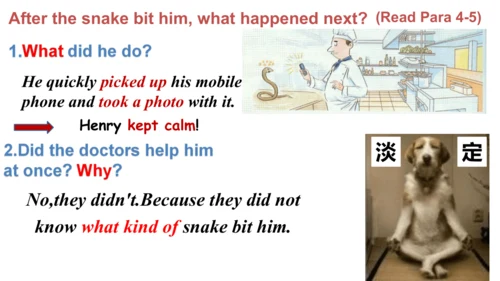 公开课Module 8 Accidents Unit 2 I was trying to pick 