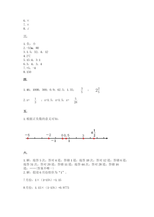 四川省【小升初】2023年小升初数学试卷推荐.docx