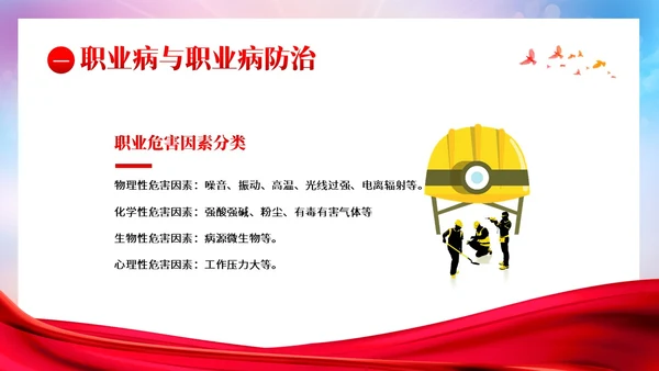 职业病防治法宣传周职业病预防知识培训PPT课件