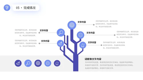 蓝色简约形状公司销售部门工作总结PPT销售工作总结