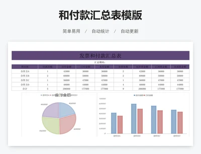 和付款汇总表模版