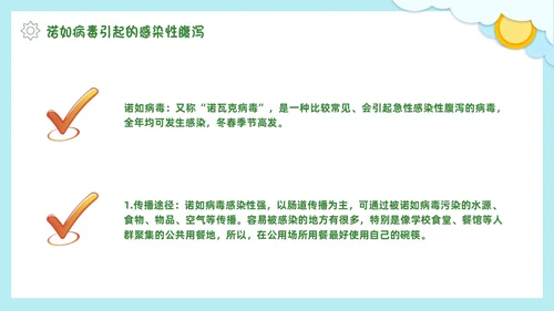 春季传染病预防剪纸PPT