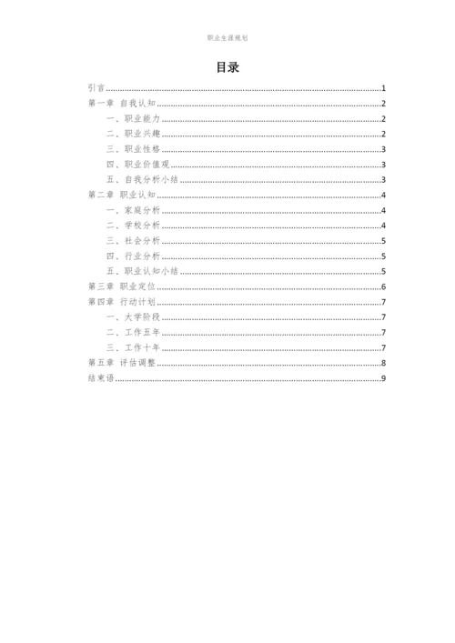 12页3900字法学专业职业生涯规划.docx