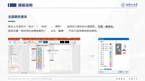 北京化工大学-张相禹-学术答辩风PPT模板