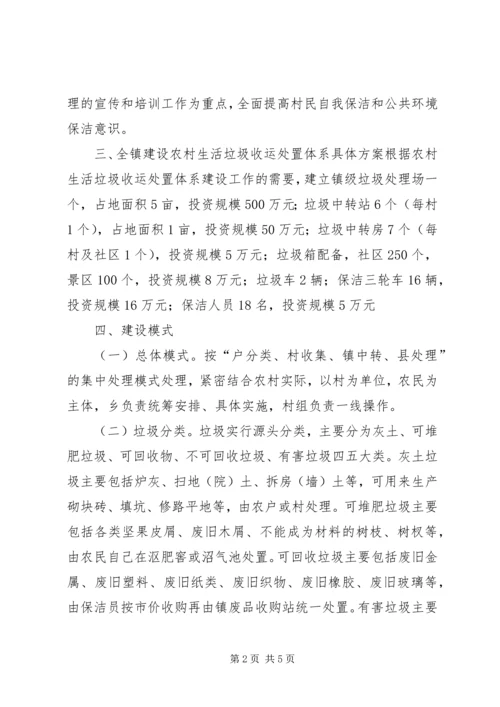 自怀镇关于加快农村生活垃圾处理情况工作方案5篇.docx