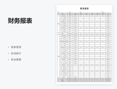 财务报表