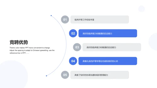 白色商务现代医疗PPT案例