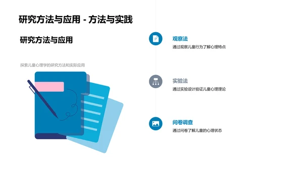 教育报告：儿童心理学PPT模板