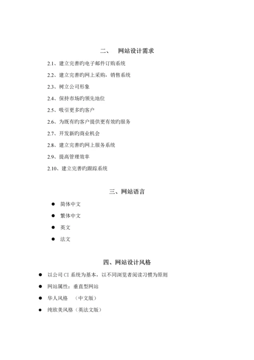 格兰仕集团的网站建设专题方案.docx