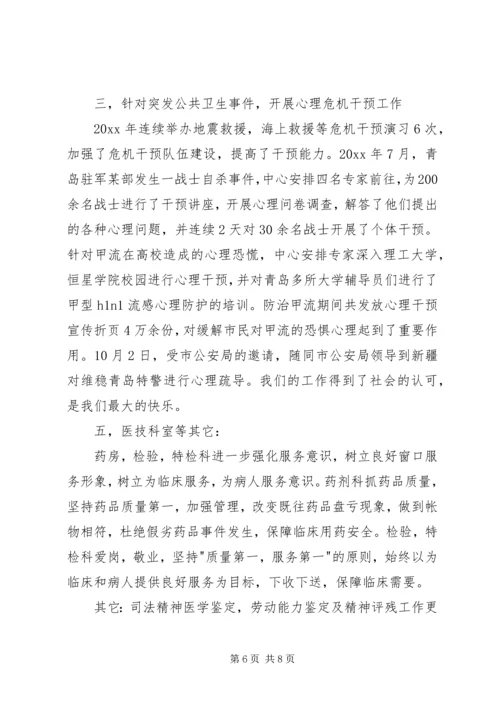 人民医院业务院长述职报告.docx