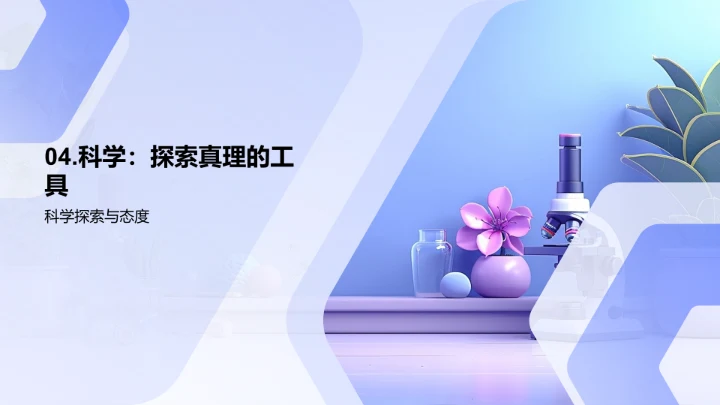 科学概念与方法PPT模板