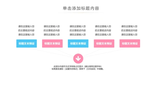 卡通新生婴儿护理母婴宝贝PPT模板