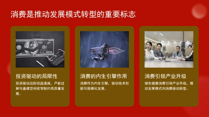 对于深刻认识消费的战略地位ppt课件