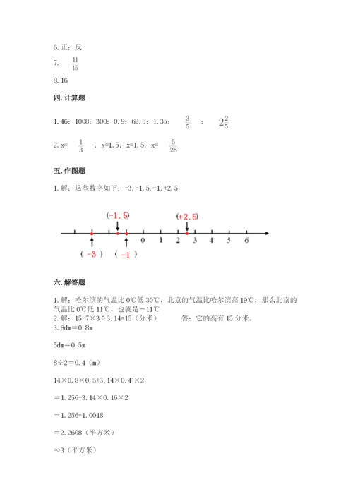 小升初数学期末测试卷（典优）.docx