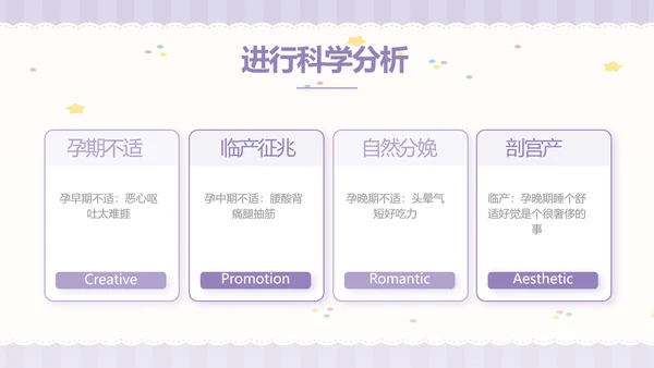 紫色大气母婴婴儿工作总结汇报PPT