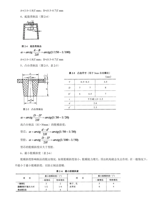 塑料结构件设计规范.docx