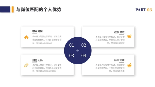 简约岗位竞聘个人简历竞聘述职自我介绍ppt模板竞聘1
