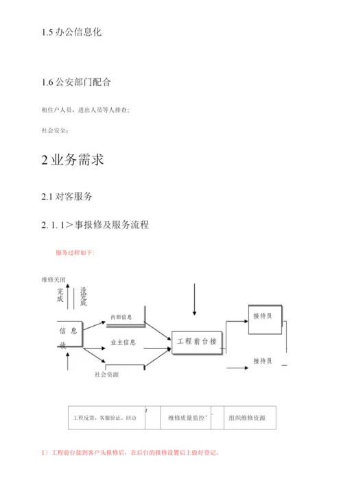 物业管理系统需求说明书.docx