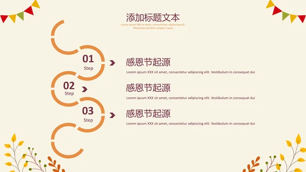 感恩节习俗介绍模板