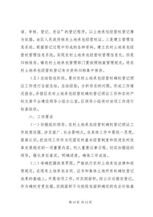 镇农村土地承包经营权登记试点工作方案 (2).docx