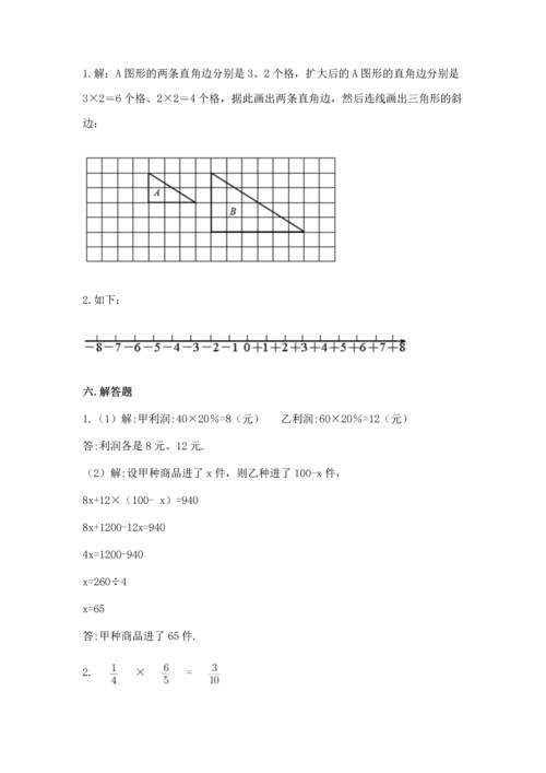 六年级下册数学《期末测试卷》附参考答案【典型题】.docx