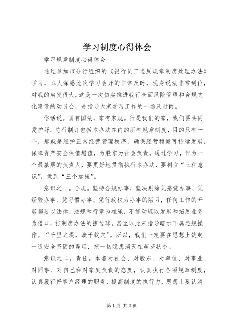 学习制度心得体会 (2).docx