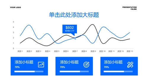 蓝色商务风园区投资方案PPT演示模板