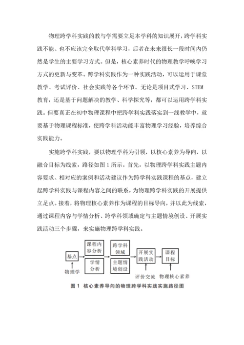 物理跨学科实践之内涵、特点与案例.docx