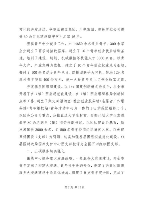 在团市委全委会上的工作报告 (7).docx