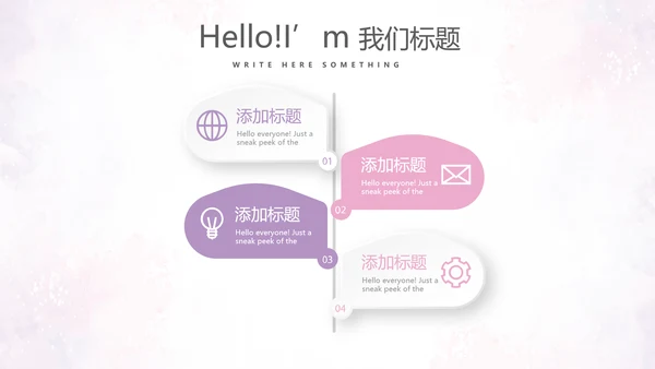 粉色水彩小清新护理部主任述职报告动态PPT