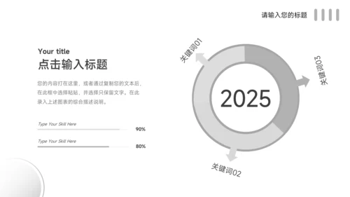 图文黑白领导力培训PPT模板