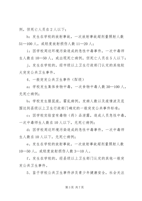 重大传染病和突发公共卫生事件应急处置预案 (3).docx