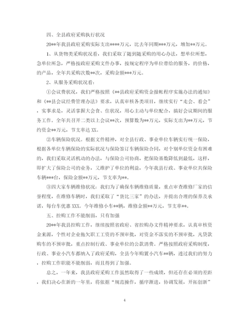 精编之政府年终总结格式范文.docx