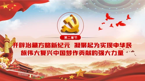 西藏工作座谈会新时代治藏方略解读PPT