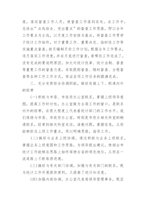 统计局办公室个人工作总结范文.docx