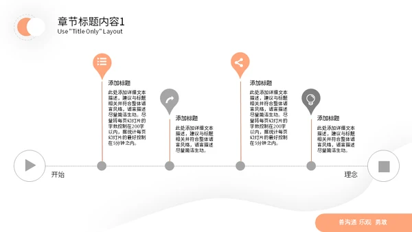 运营岗位个人简历通用PPT模板