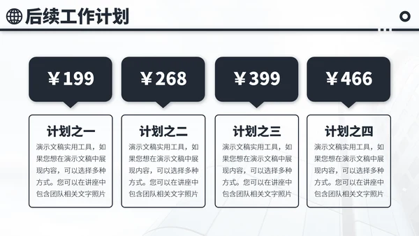 黑白色会议工作汇报年终总结述职答辩升职竞聘报告PPT模板