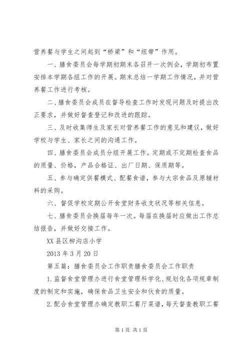 康家滩小学膳食委员会工作计划.docx