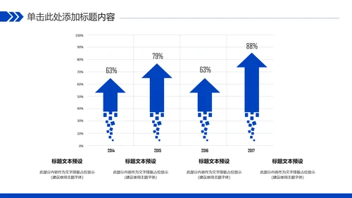 蓝色科技人工智能工作总结汇报PPT模板
