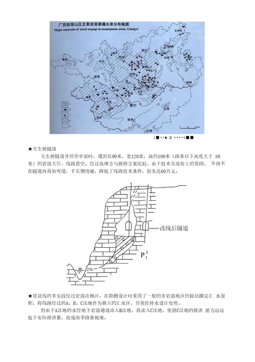 案例第八章岩溶工程地质研究工程地质学基础