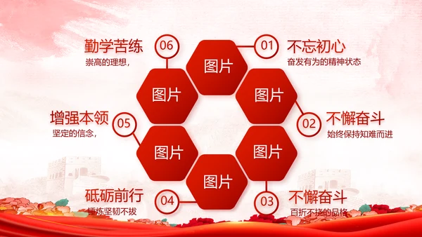 红领巾心向党少先队员童心向党PPT动态模板