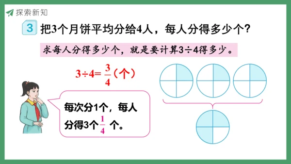 新人教版数学五年级下册4.4  分数与除法(1)课件