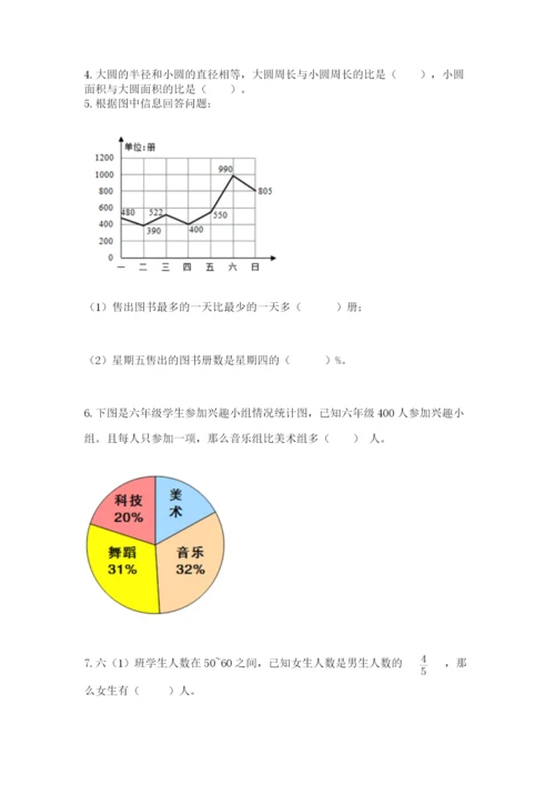 六年级数学上册期末考试卷及参考答案【能力提升】.docx