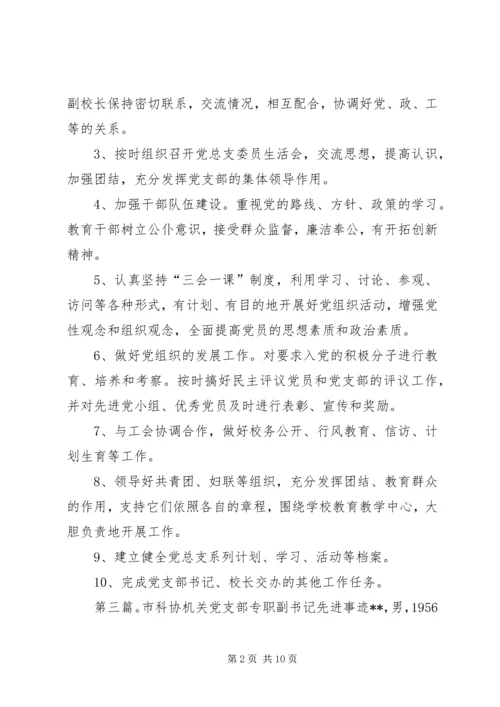 社区党支部专职副书记.docx