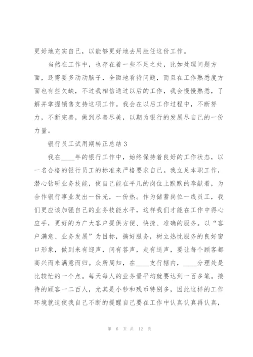 银行员工试用期转正总结.docx