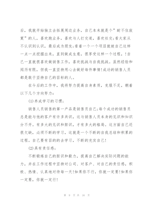 销售人员个人述职报告范文.docx