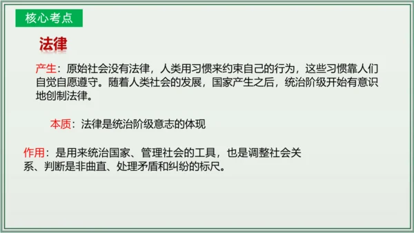 《讲·记·练高效复习》 第四单元 走进法治天地 七年级道德与法治下册 课件(共29张PPT)