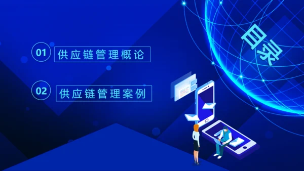 供应链管理案例讲解动态通用PPT模板