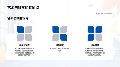 艺科交融教学法PPT模板