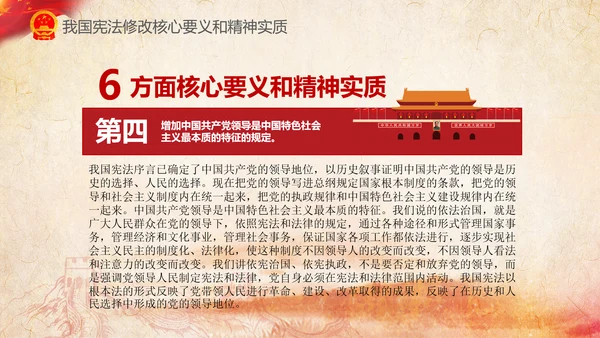 国家宪法日学习新宪法修正案宣誓誓词PPT